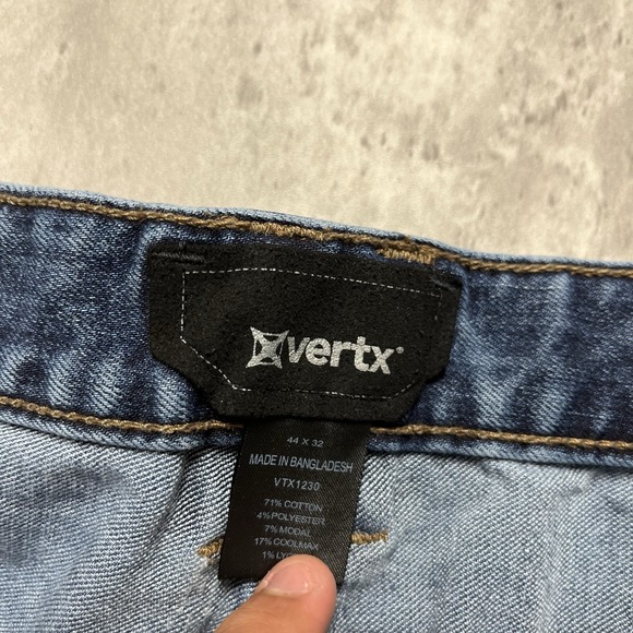 Vertx Defiance Men's Tactical Jeans Size 44x32 Straight Leg Medium Wash Denim - Picture 6 of 10